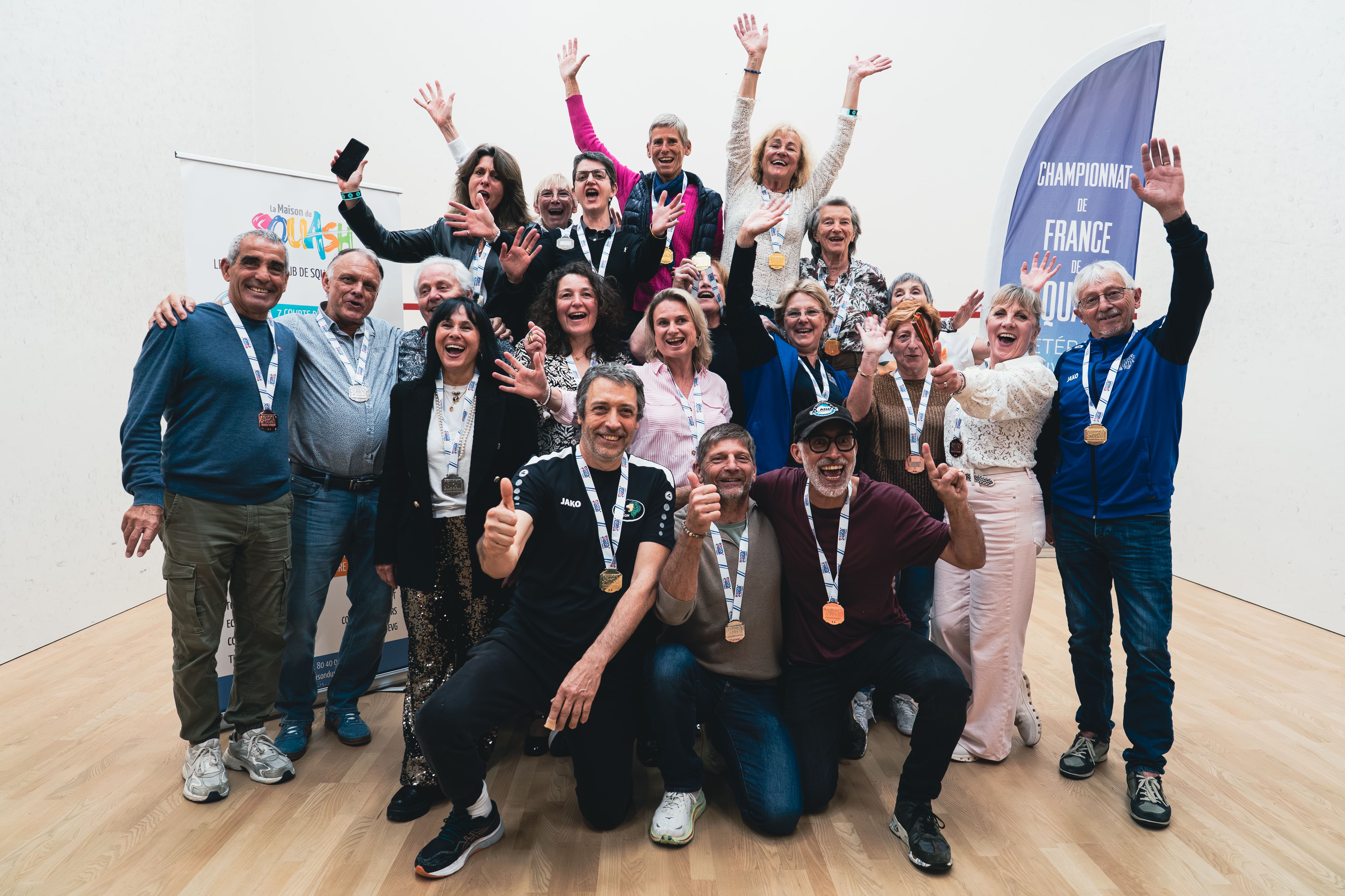 CHAMPIONNATS DE FRANCE VÉTÉRANS INDIVIDUELS, TOUS LES RÉSULTATS